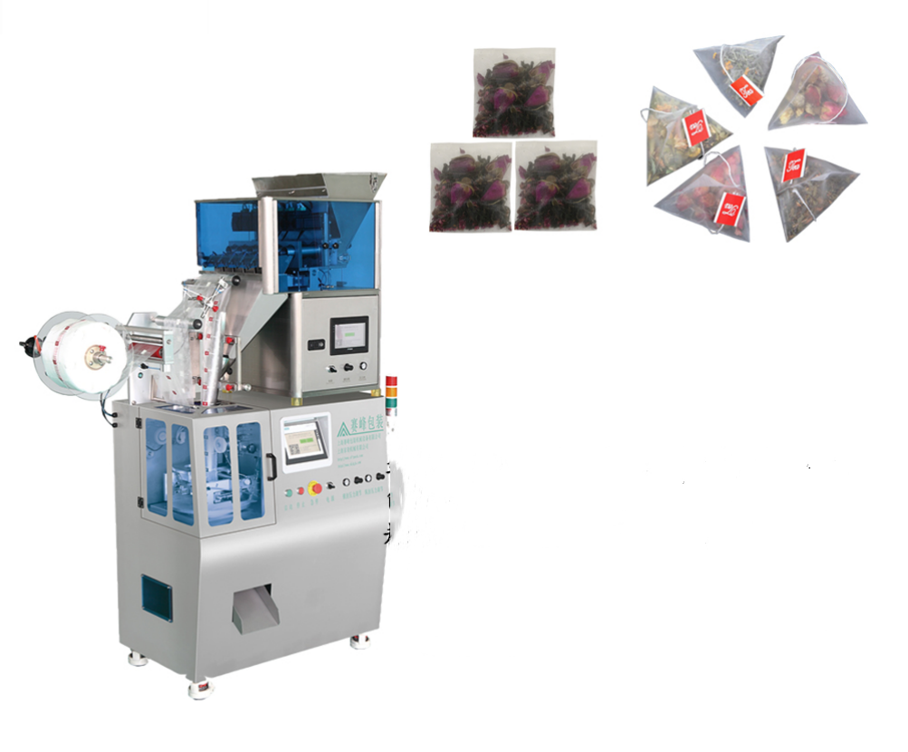 Automatic Triangle Tea Bag packing machine Tea Granule/Te leaf Pack Machine